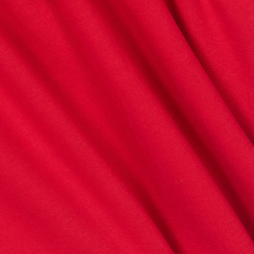 Ralph Lauren-Girls Red Cotton Polo Bear Dress | Childrensalon Outlet