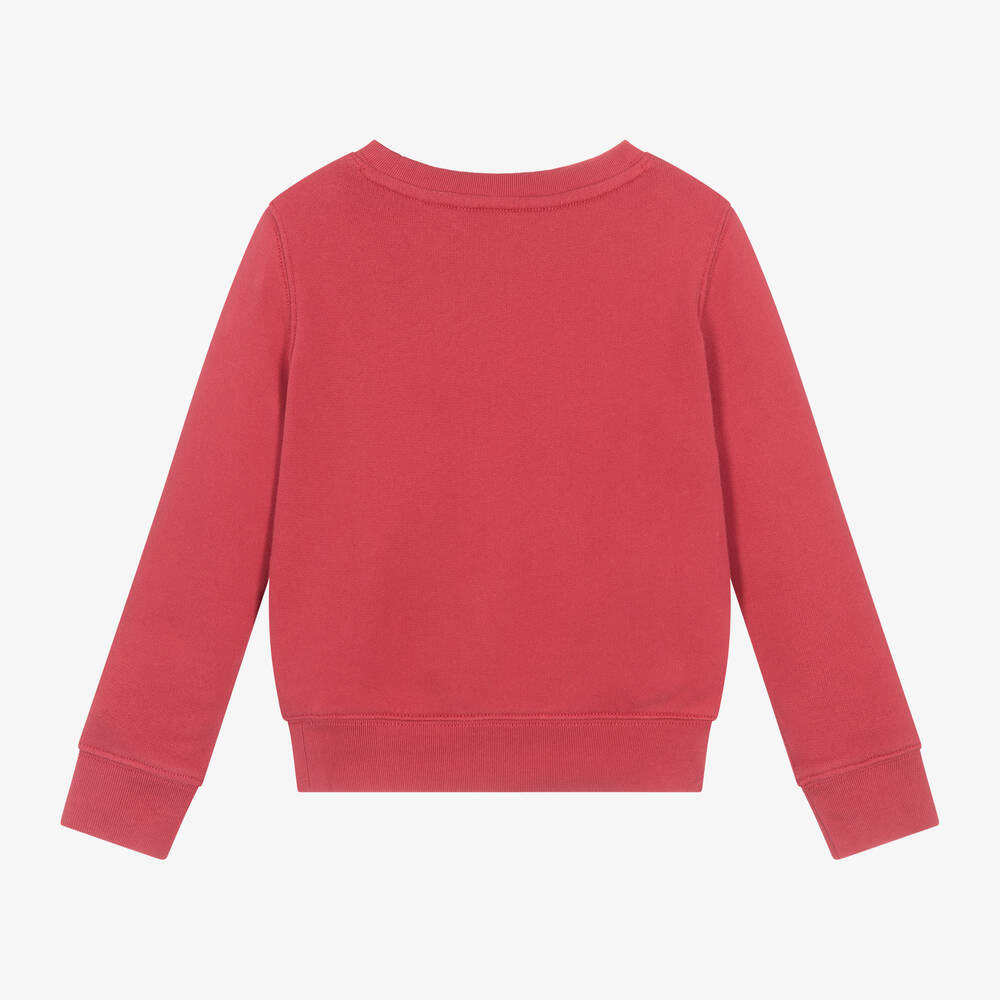 Girls red sweatshirt store