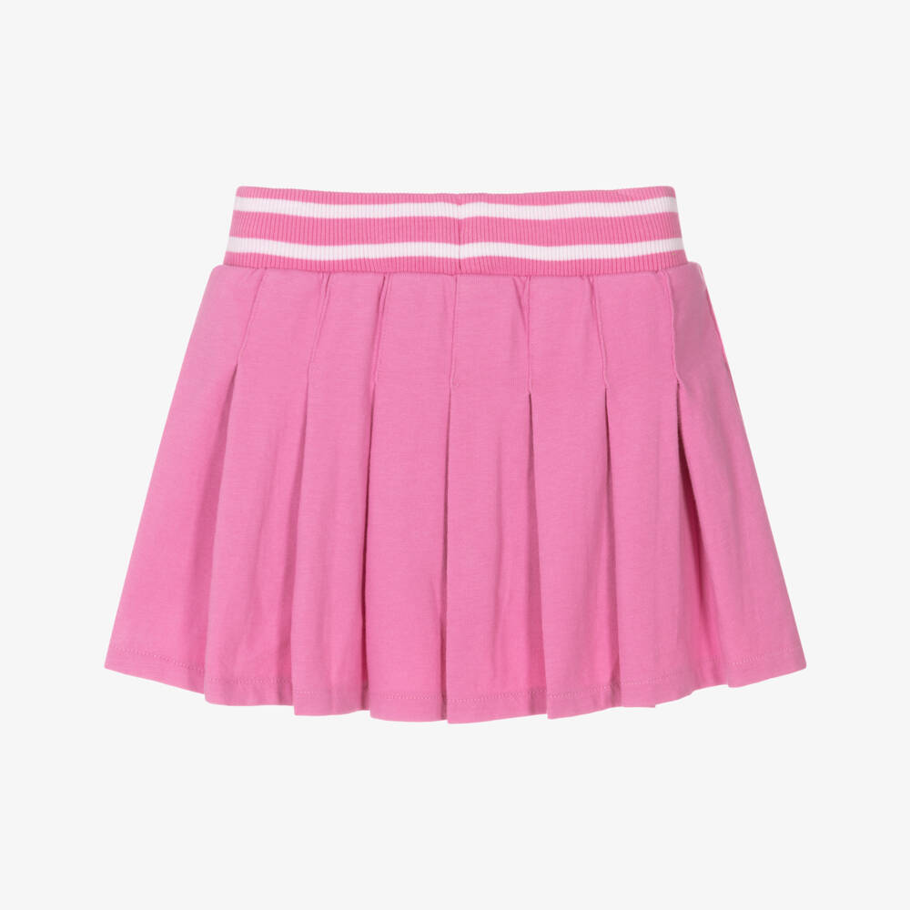 Ralph Lauren-Girls Rosy Pleated Cotton Skort | Childrensalon Outlet