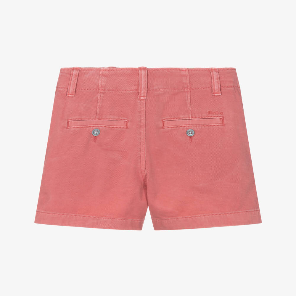 Ralph Lauren-Розовые шорты чино | Childrensalon Outlet
