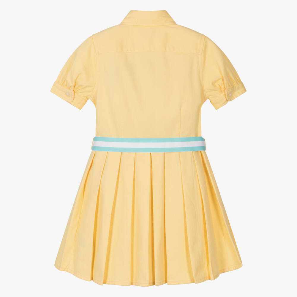 Ralph Lauren-Girls Sunshine Cotton Tunic Dress | Childrensalon Outlet