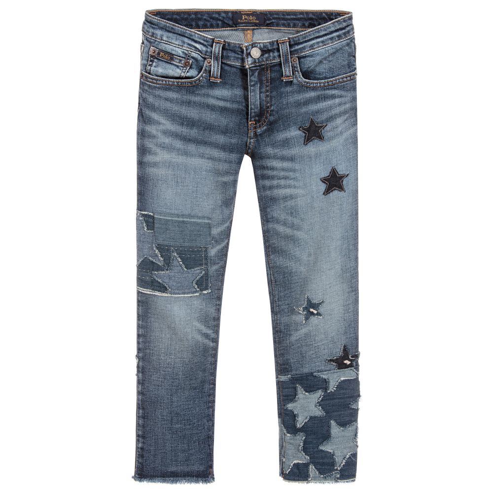 Polo Ralph Lauren - Girls WAVERLY STRAIGHT Jeans | Childrensalon