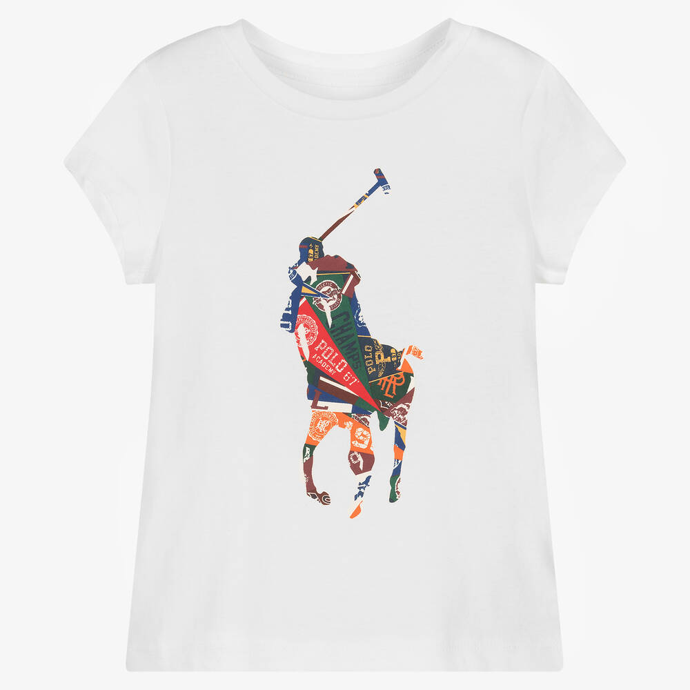 Girl polo ralph lauren sale t shirts