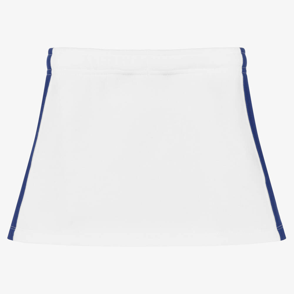 Polo Ralph Lauren-Girls White Cotton Skirt | Childrensalon Outlet