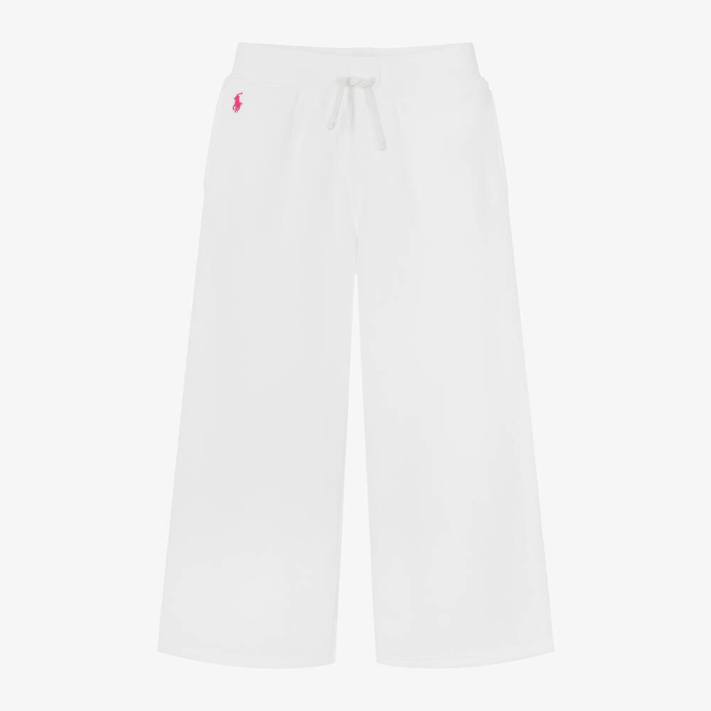 White ralph lauren joggers on sale