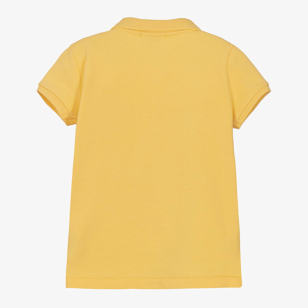 Girls yellow polo 2025