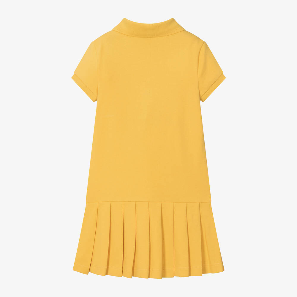 Girls yellow polo 2025