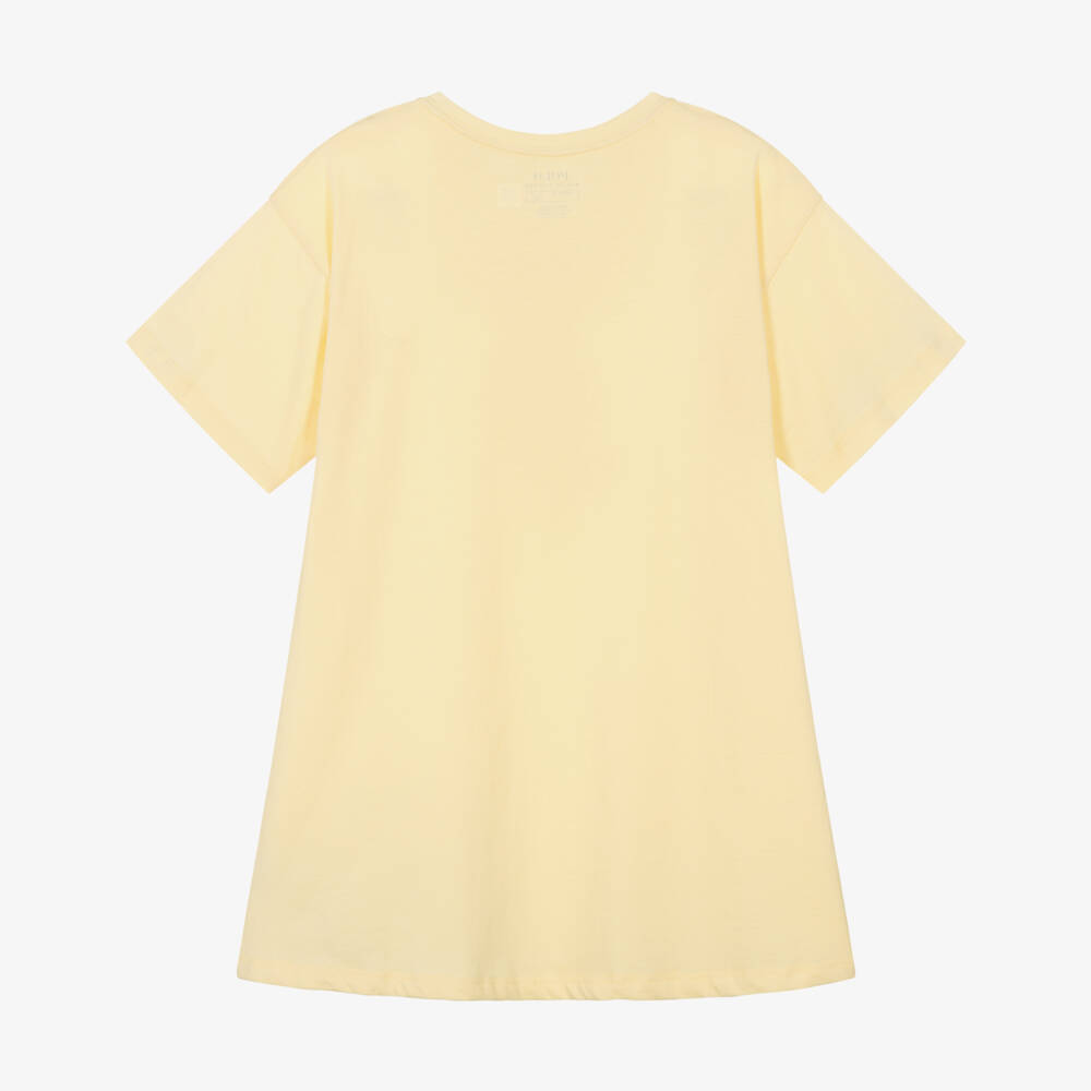 Ralph Lauren-Платье с медвежьим узором желтое для девочек | Childrensalon Outlet