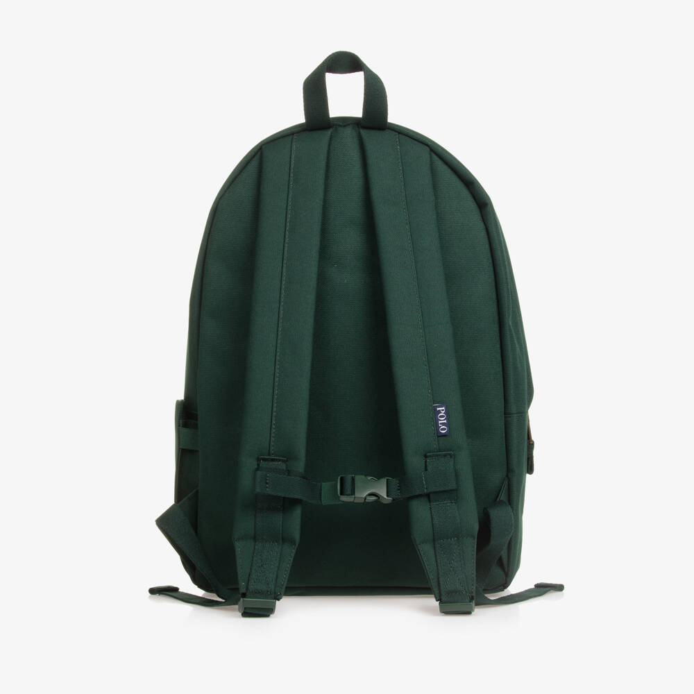 Ralph Lauren-Green Pony Backpack (44cm) | Childrensalon Outlet