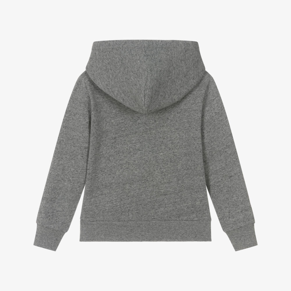 Ralph Lauren-Grey Xmas Truck Hoodie | Childrensalon Outlet