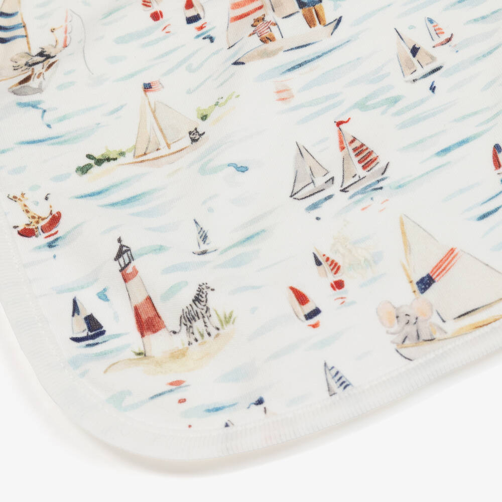 Ralph Lauren-Infant Boys Nautical Pattern Bib | Childrensalon Outlet