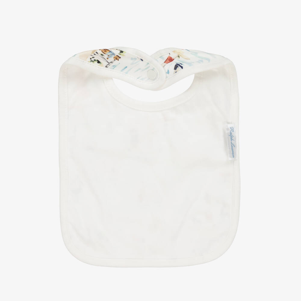 Ralph Lauren-Infant Boys Nautical Pattern Bib | Childrensalon Outlet