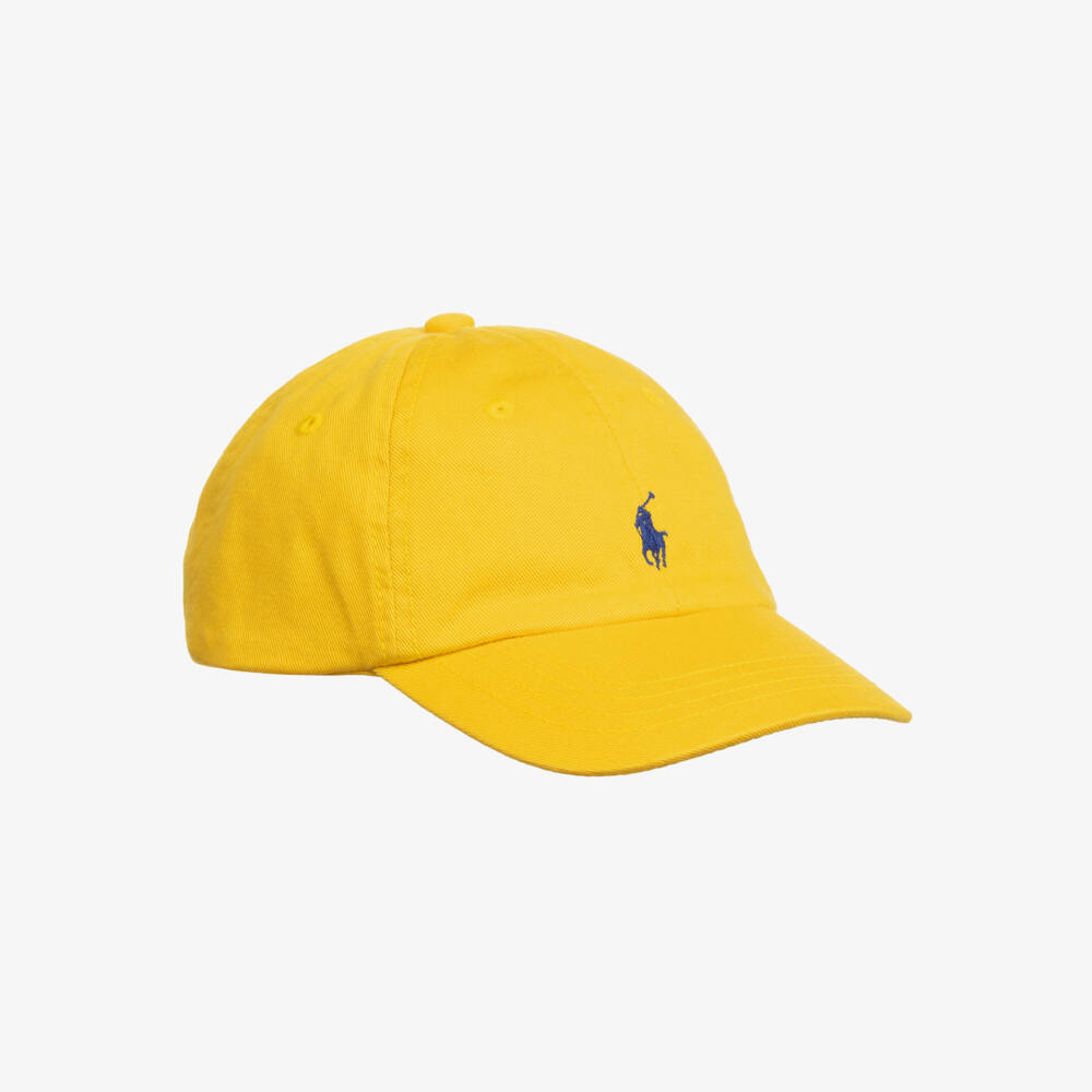 Ralph Lauren-Infant Boys Sunny Cotton Logo Cap | Childrensalon Outlet