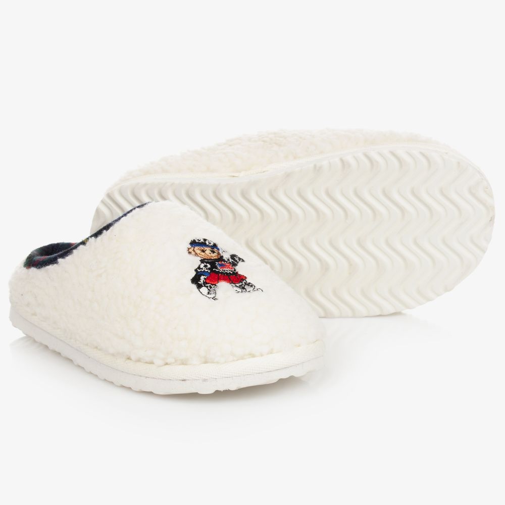 Polo Ralph Lauren Women's Moccasin Slippers, cream, size 8, NIB | eBay
