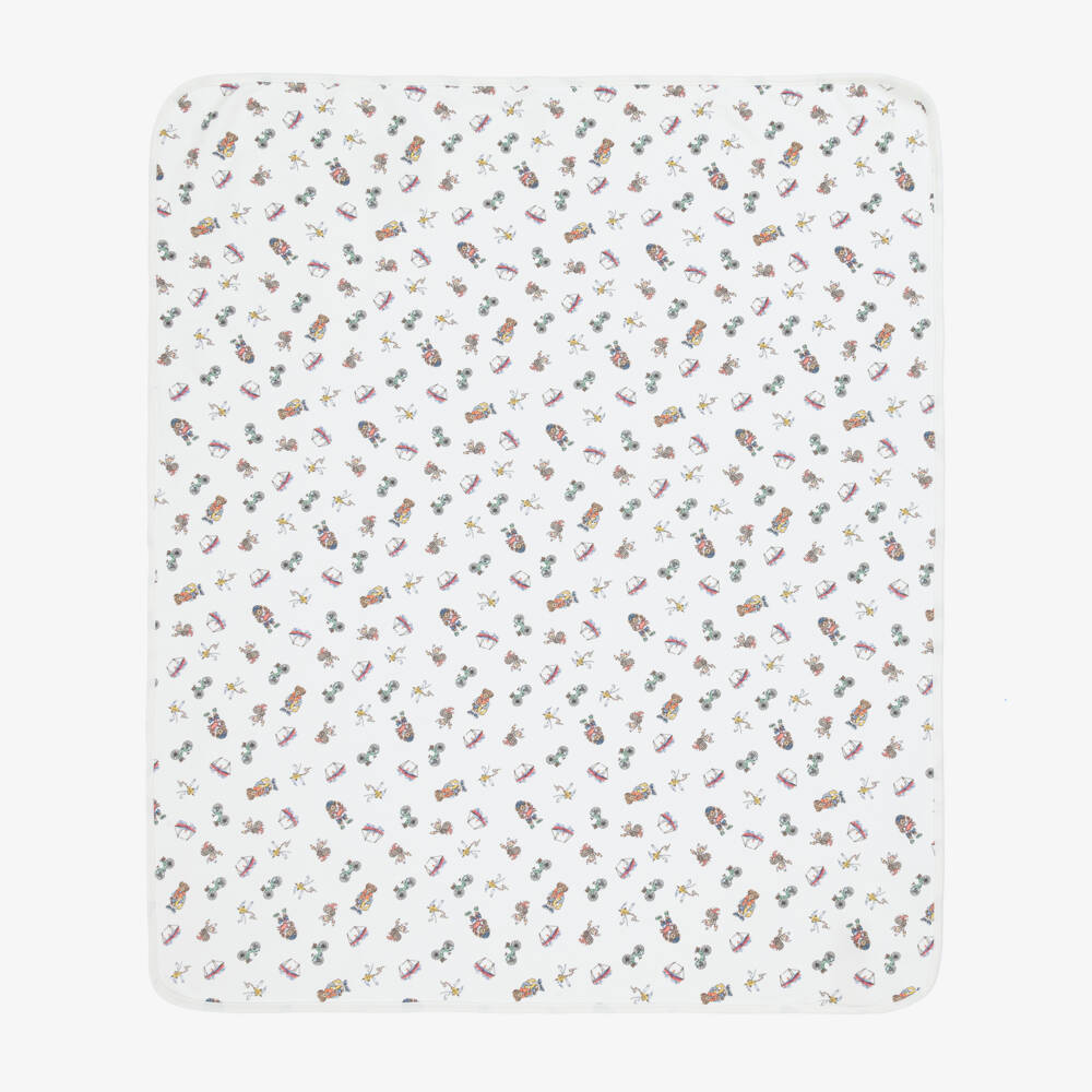 Ralph Lauren-Ivory Bear-Themed Boys Gift Ensemble | Childrensalon Outlet