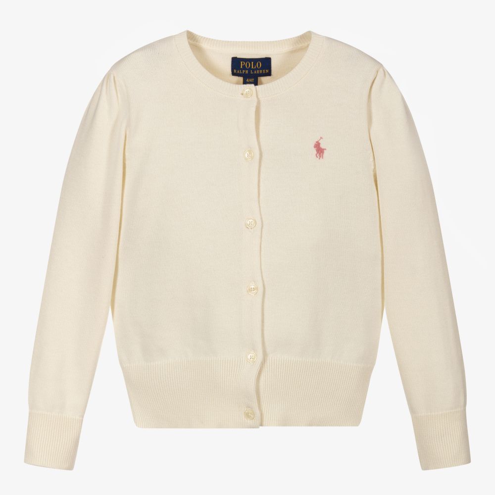 Ralph lauren cheap pink cardigan