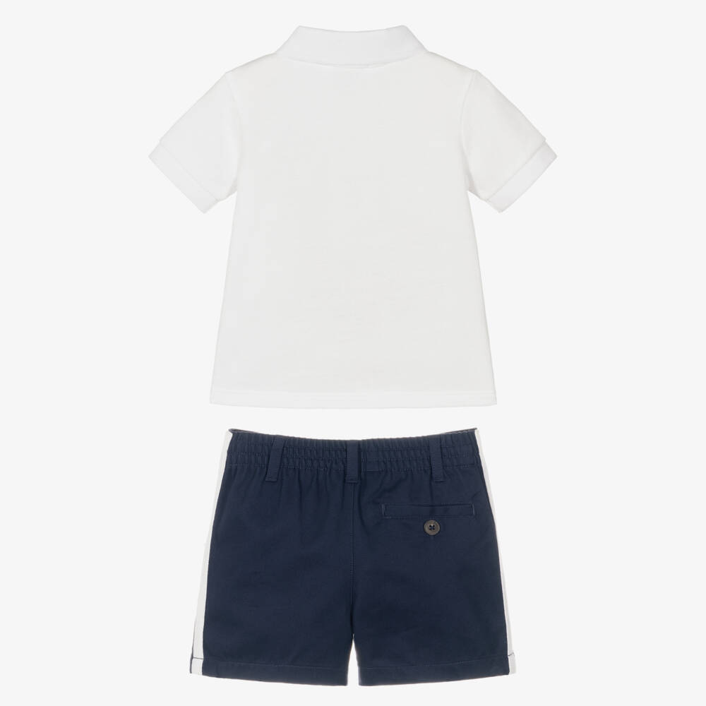 Ralph Lauren-Little Boys Cotton Polo & Shorts Duo | Childrensalon Outlet