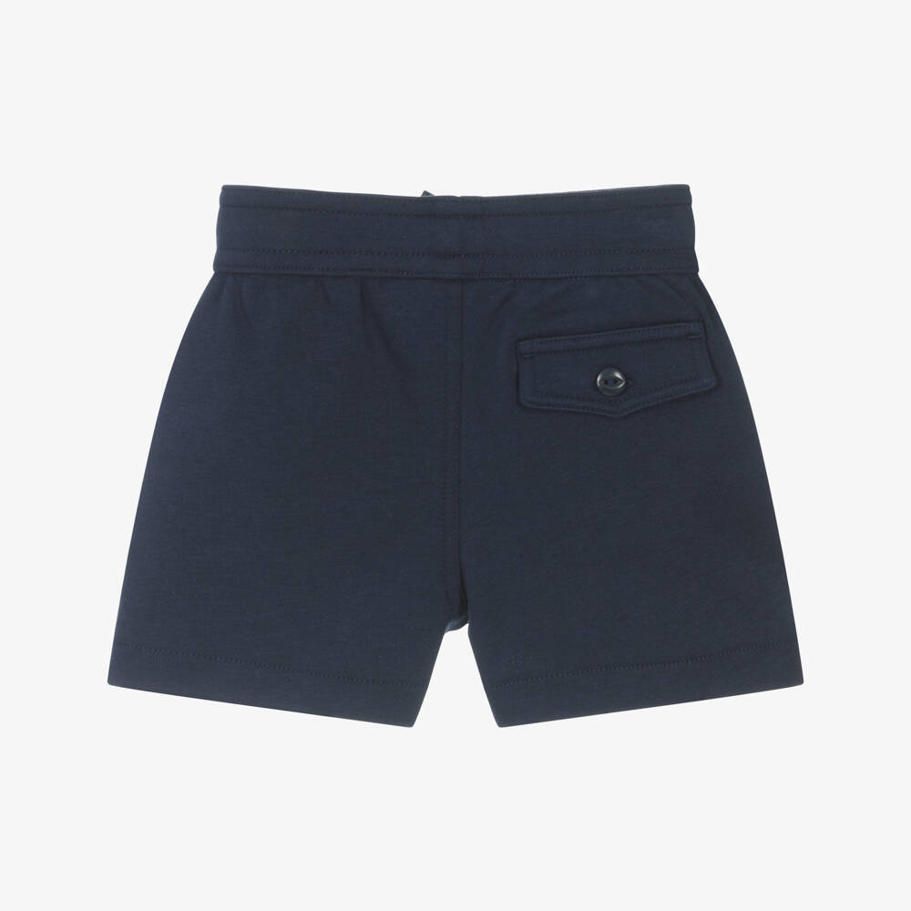 Ralph Lauren-Little Gentleman's Azure Knit Shorts | Childrensalon Outlet