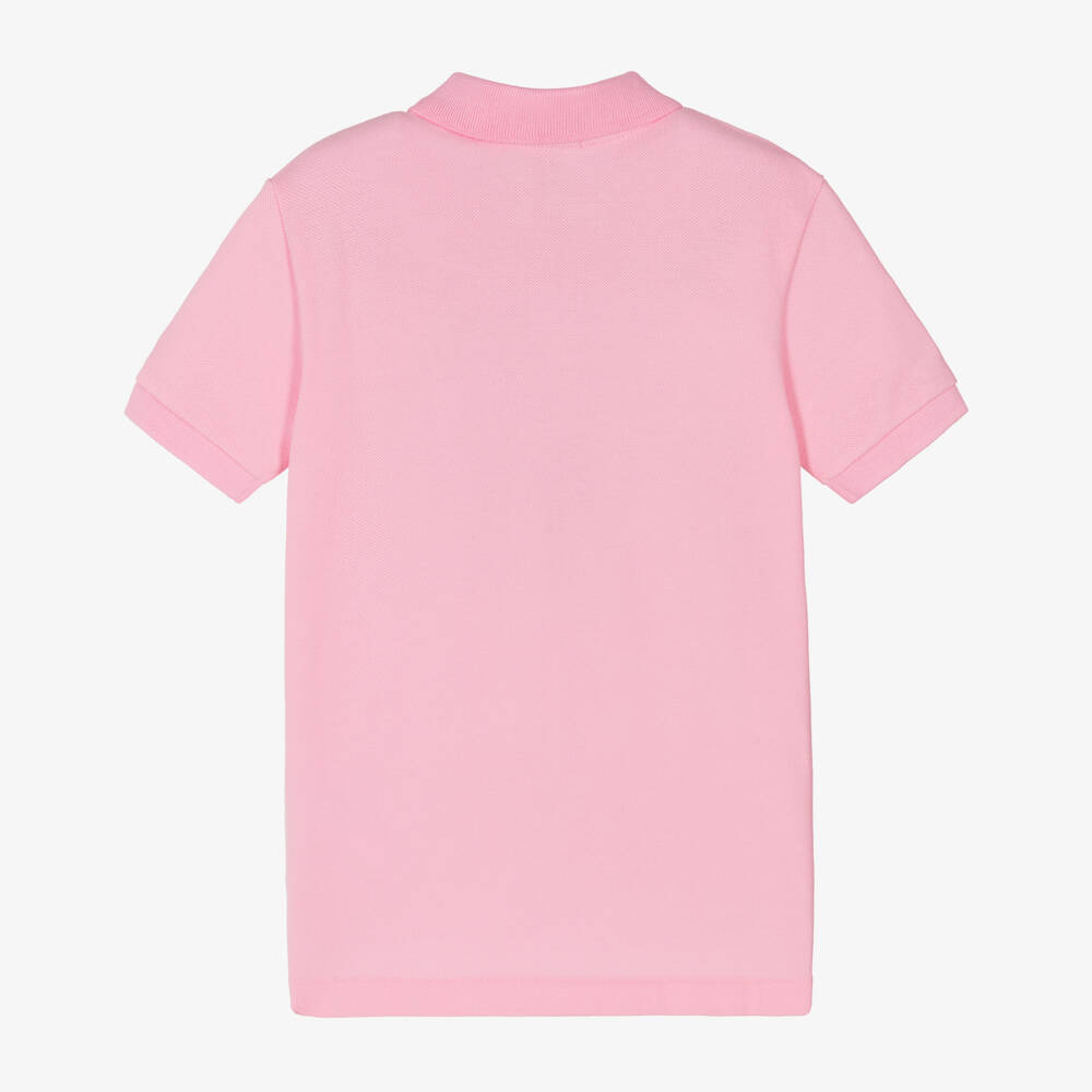 Ralph Lauren-Pink Logo Polo | Childrensalon Outlet