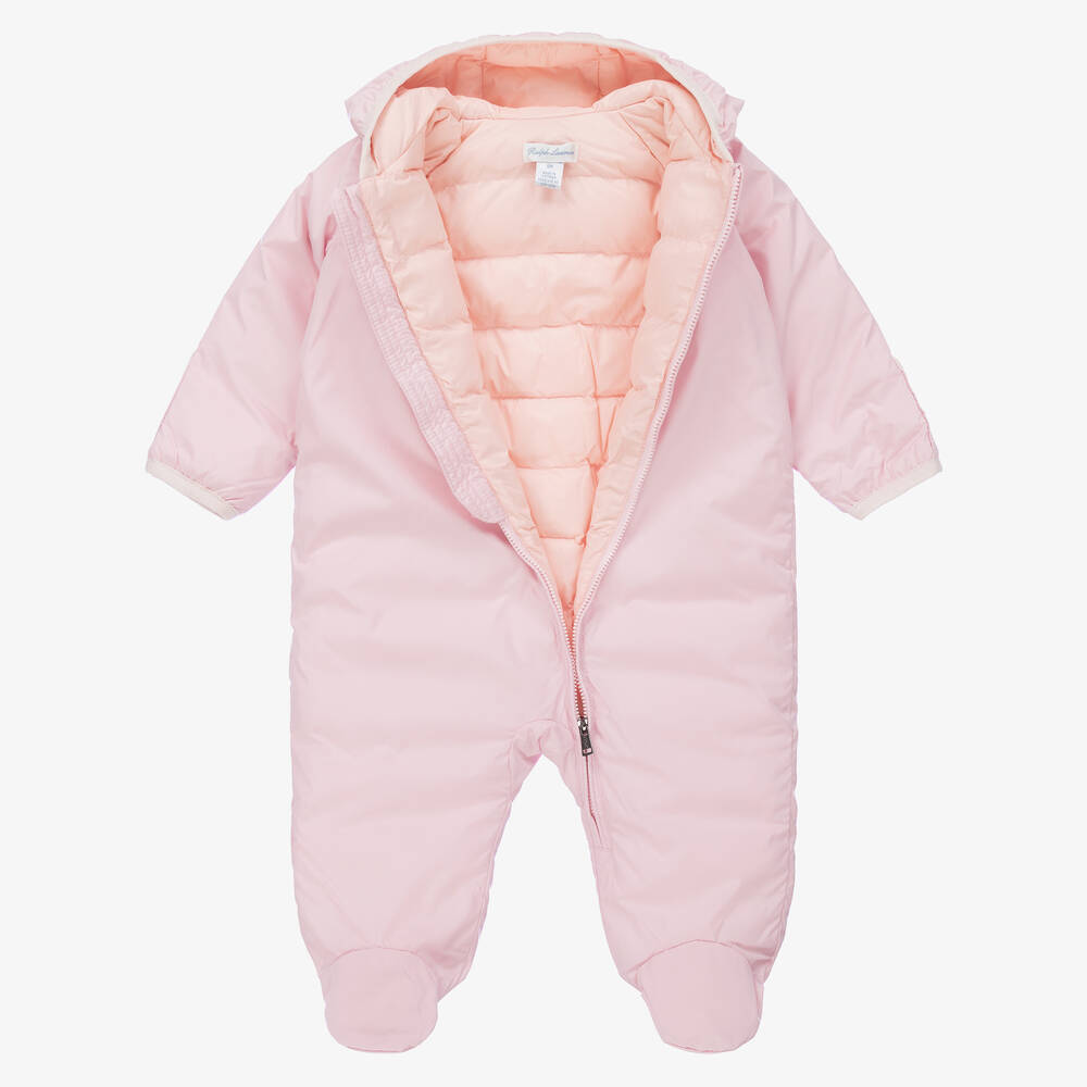 Ralph lauren baby girl snowsuit deals