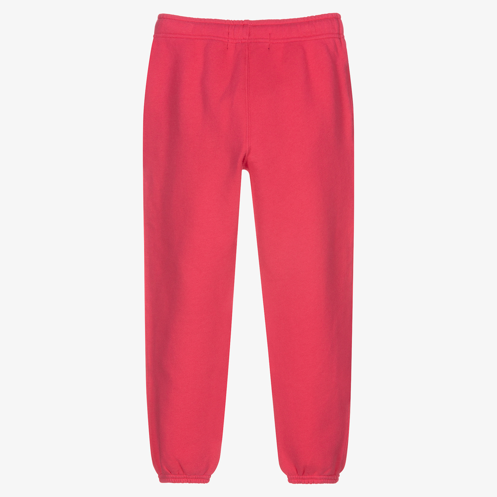 Polo Ralph Lauren-Pink Polo Sport Logo Joggers | Childrensalon Outlet