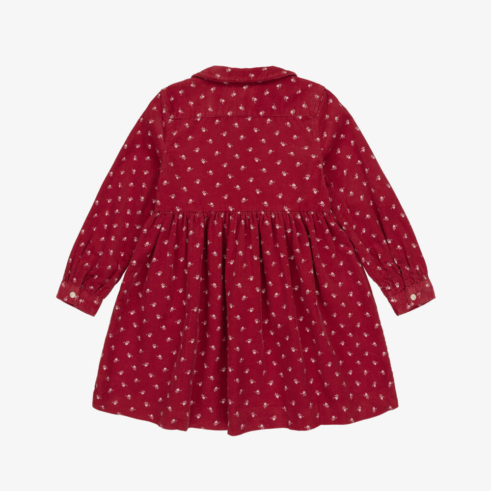 Ralph Lauren-Red All Over Print Dress | Childrensalon Outlet