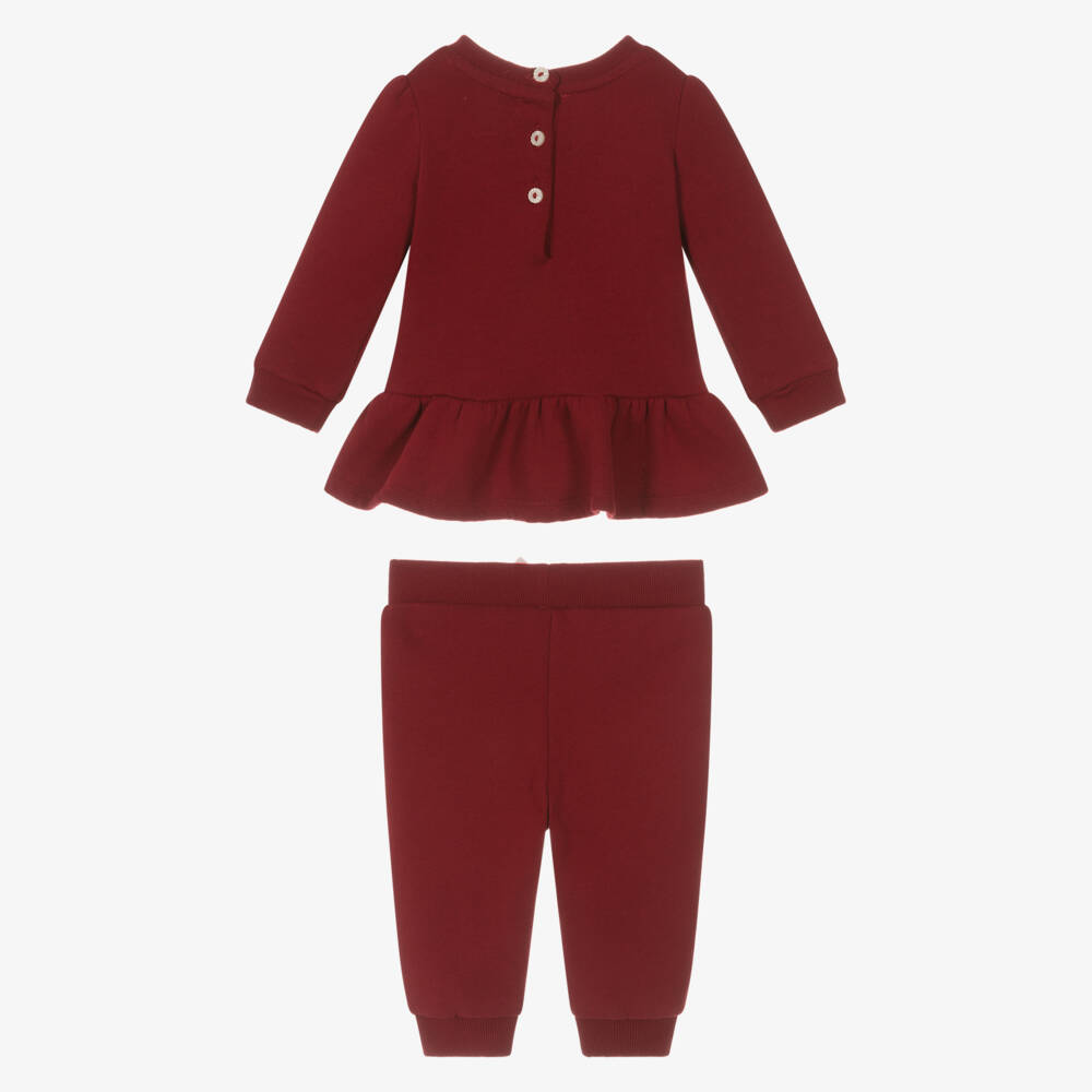 Ralph Lauren-Red Bear Tracksuit | Childrensalon Outlet