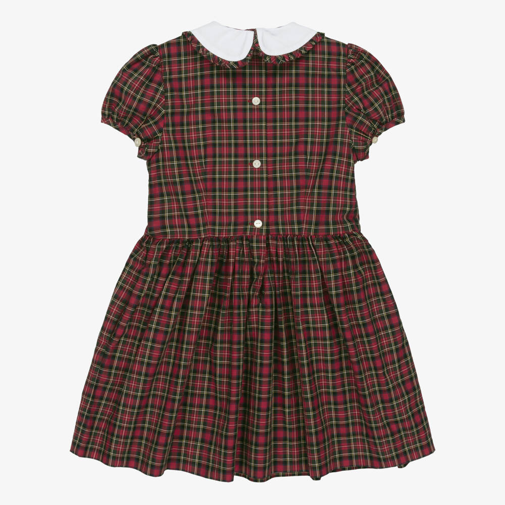 Ralph Lauren-Red Check Dress | Childrensalon Outlet