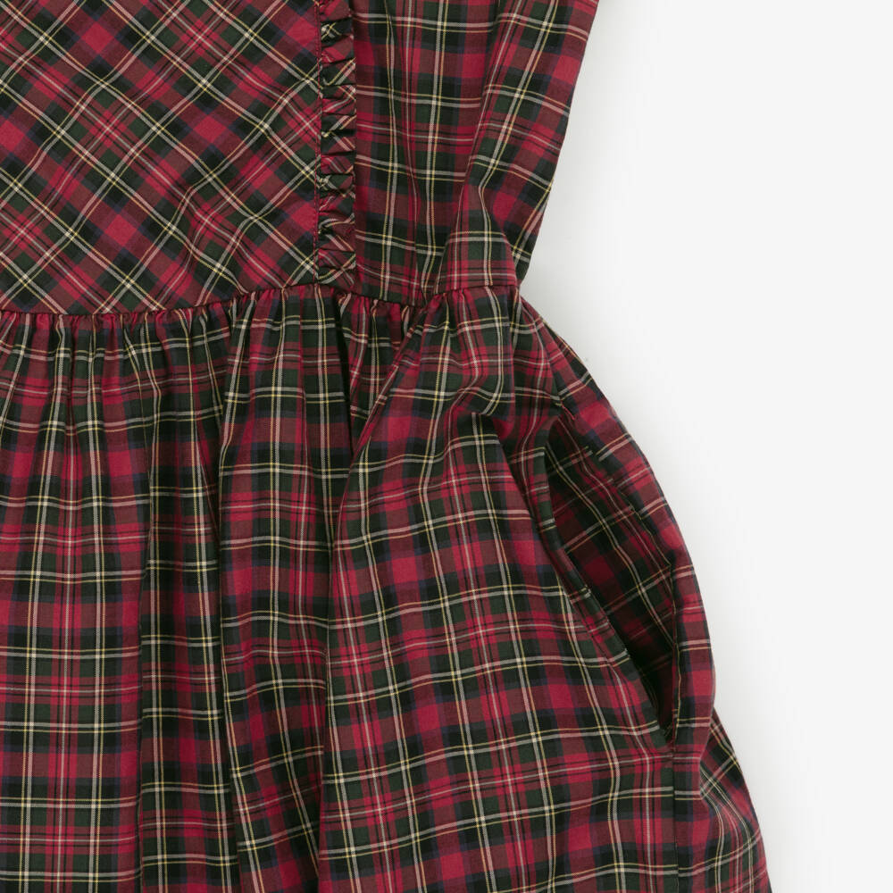 Ralph Lauren-Red Check Dress | Childrensalon Outlet