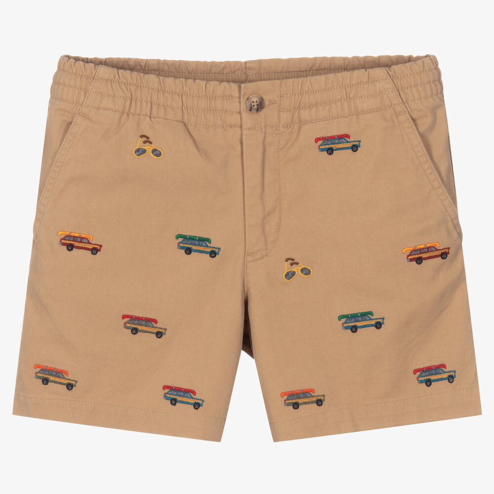 Polo Ralph Lauren - Teen Boys Beige Chino Shorts | Childrensalon