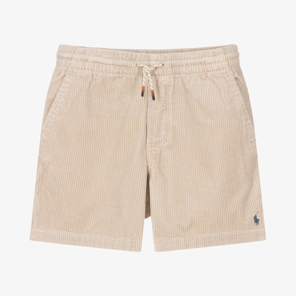 Ralph Lauren - Beige Teen Cordshorts aus Baumwolle | Childrensalon