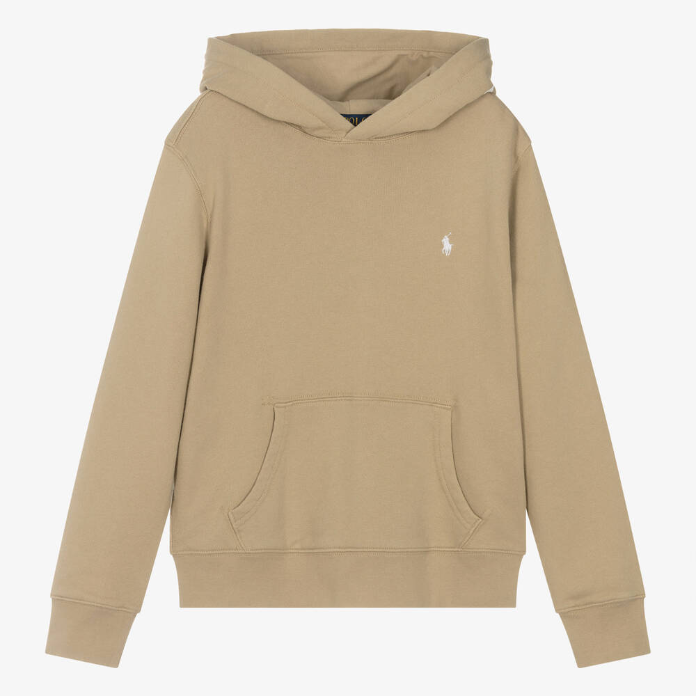 Polo cream hoodie hot sale