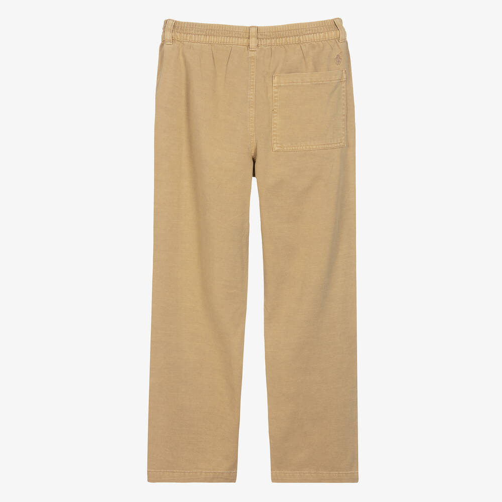 Ralph Lauren-Бежевые хлопковые брюки | Childrensalon Outlet