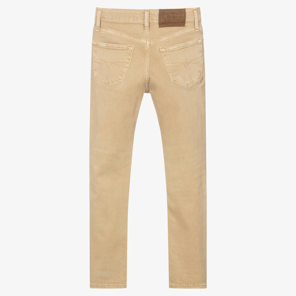 Polo Ralph Lauren-Teen Boys Beige Trousers | Childrensalon Outlet