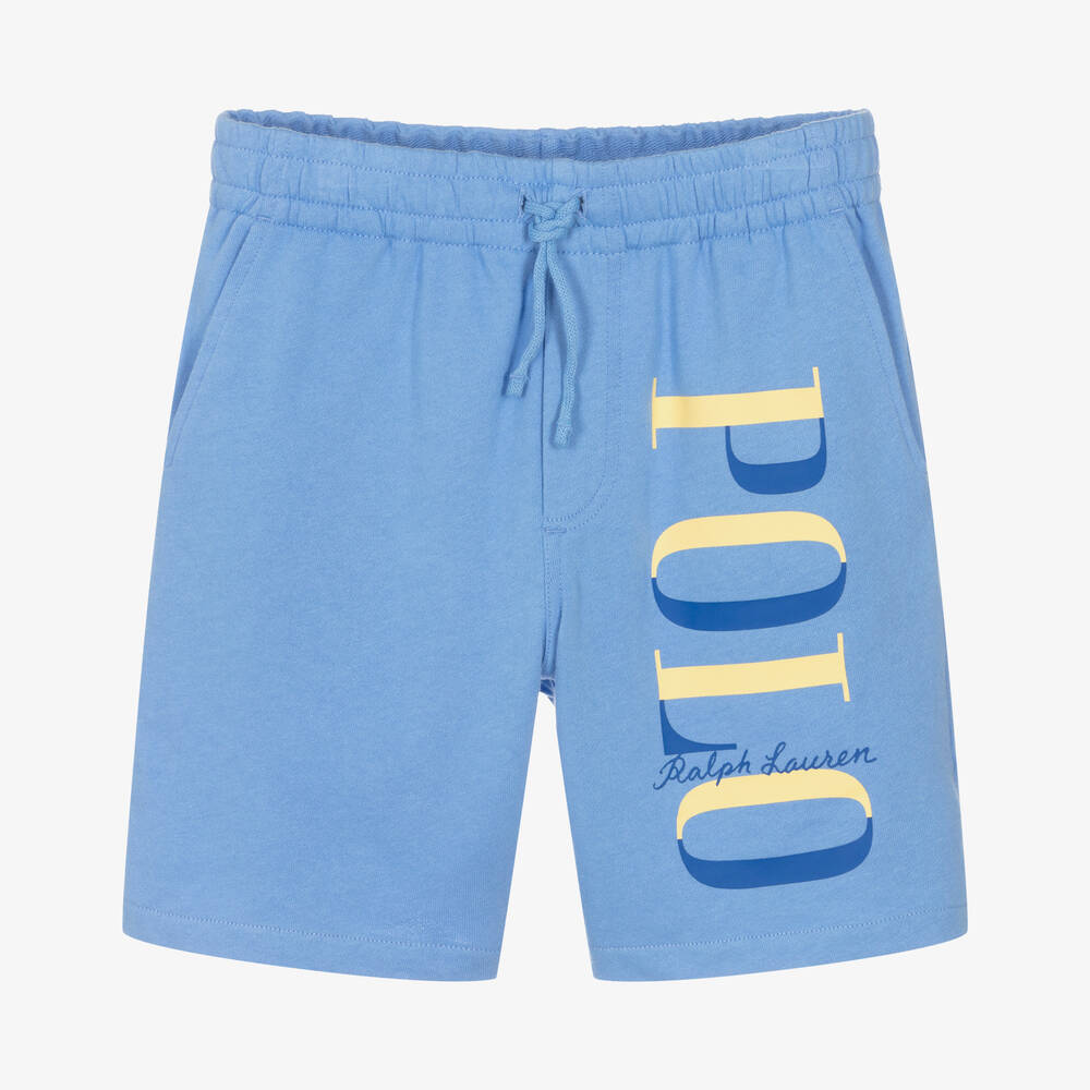 Polo Ralph Lauren - Blaue Teen Baumwollshorts | Childrensalon