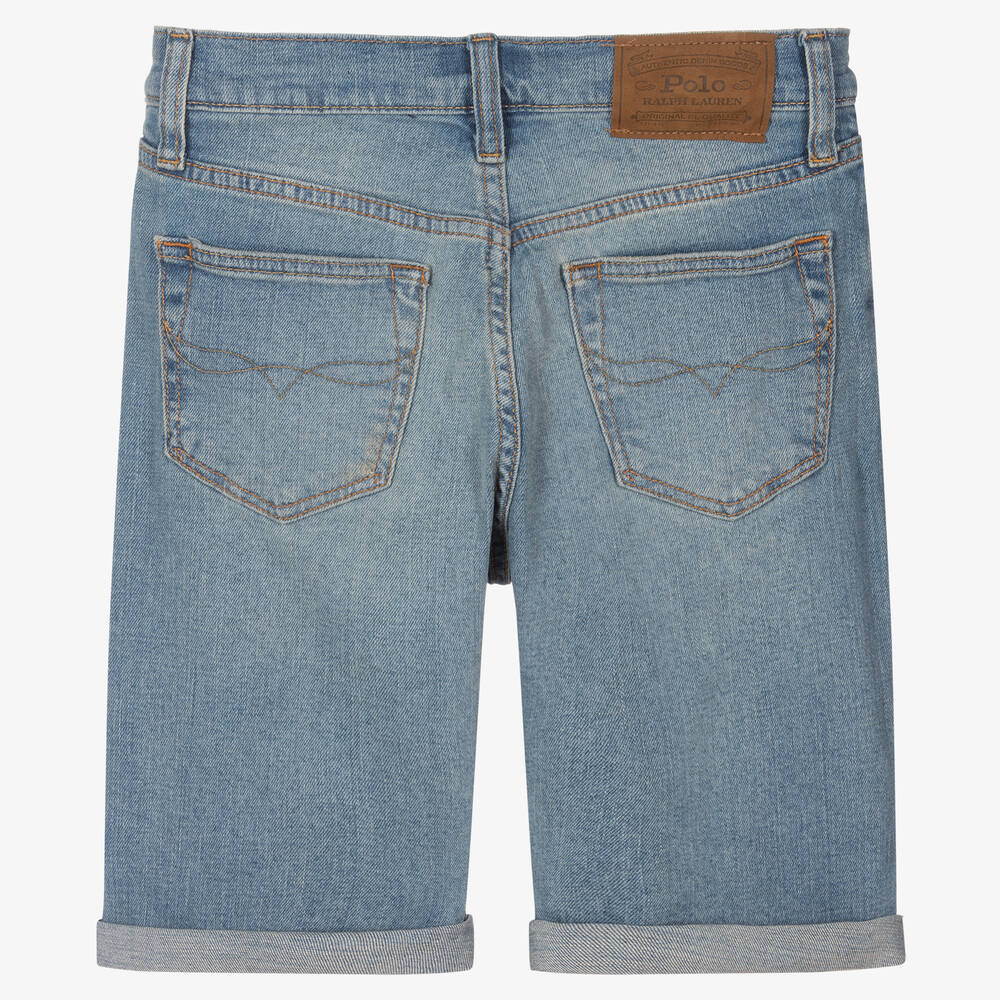 Polo Ralph Lauren Teen Boys Blue Denim Shorts
