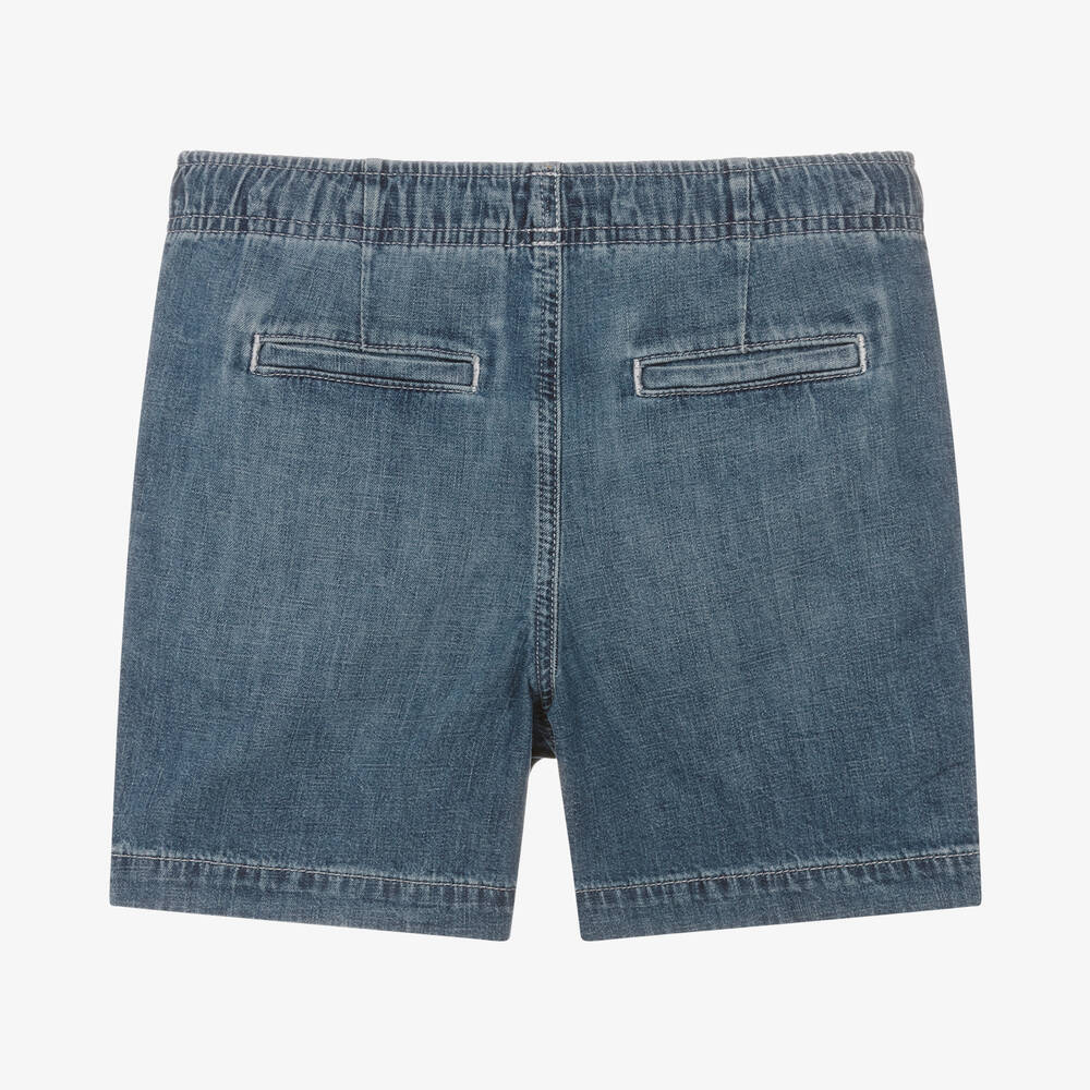 Polo Ralph Lauren Teen Boys Blue Pull On Denim Shorts