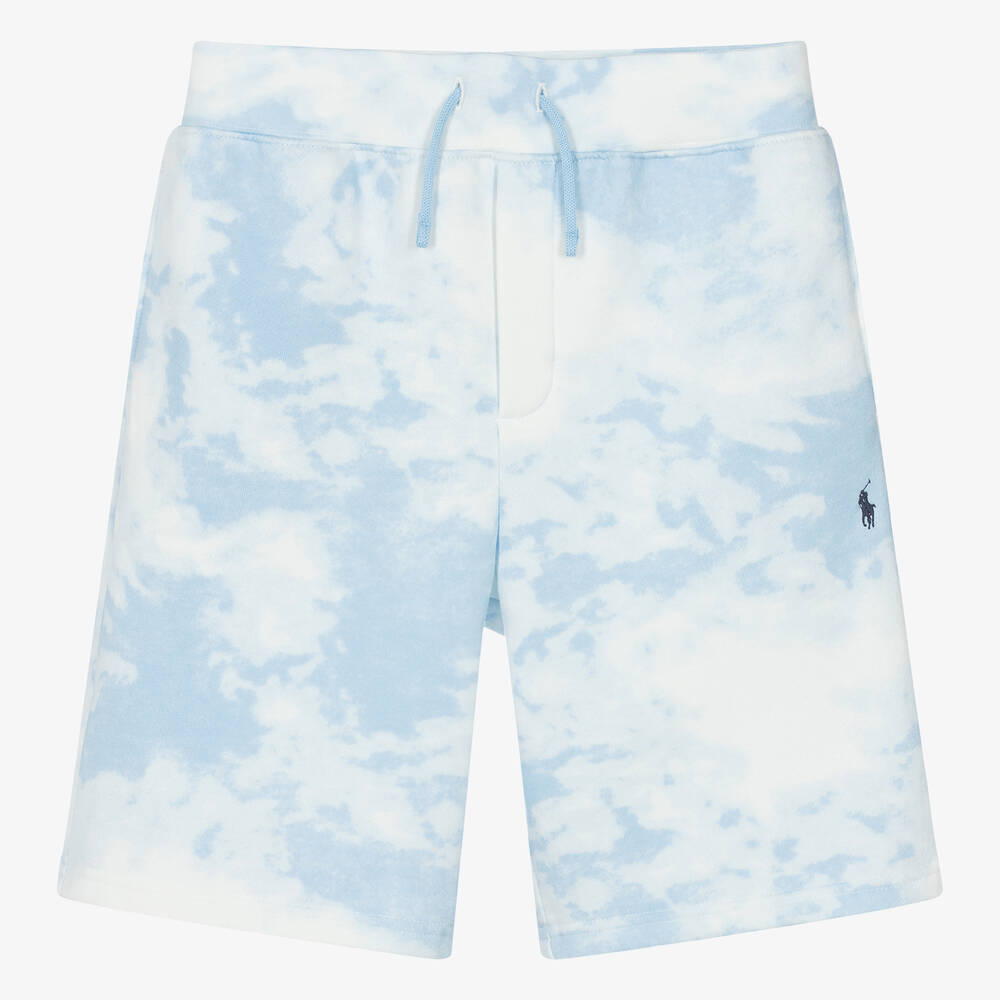 Ralph Lauren-Teen Boys Blue Tie Dye Shorts | Childrensalon Outlet