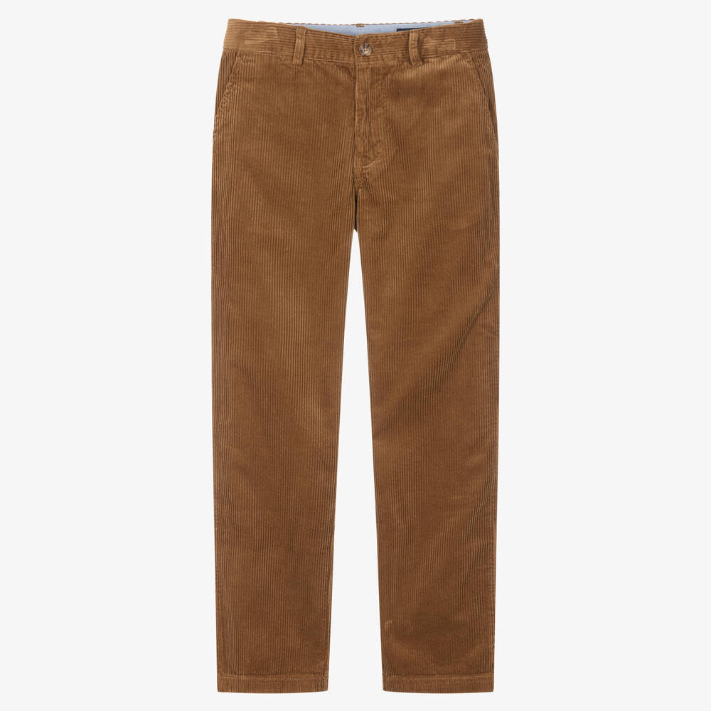 Ralph Lauren - Braune Teen Cordhose für Jungen | Childrensalon