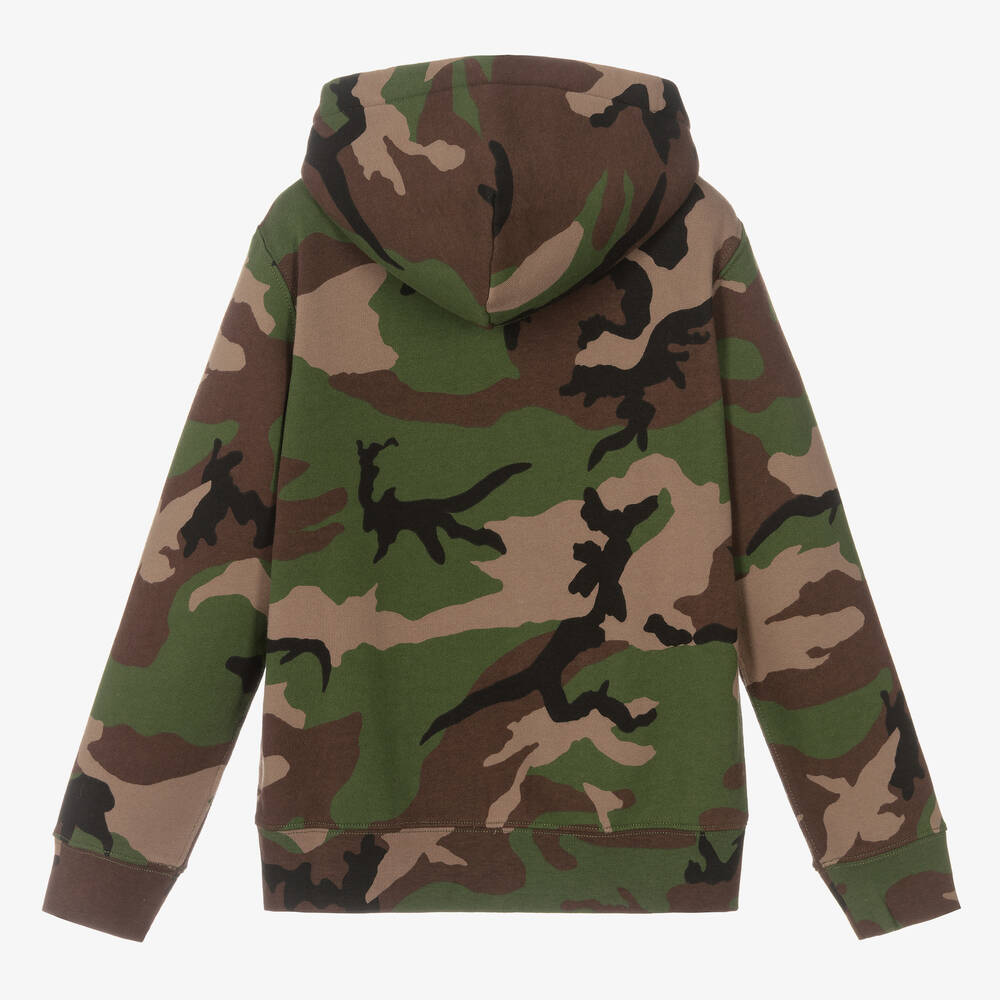 Polo camo hoodie sale