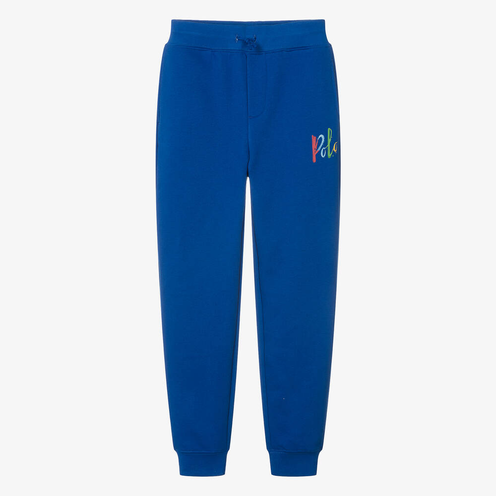Ralph Lauren-Teen Boys Cobalt Blue Joggers | Childrensalon Outlet