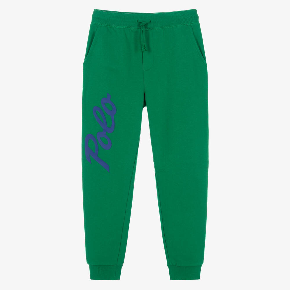 Ralph Lauren - Grüne Teen Baumwoll-Jogginghose | Childrensalon