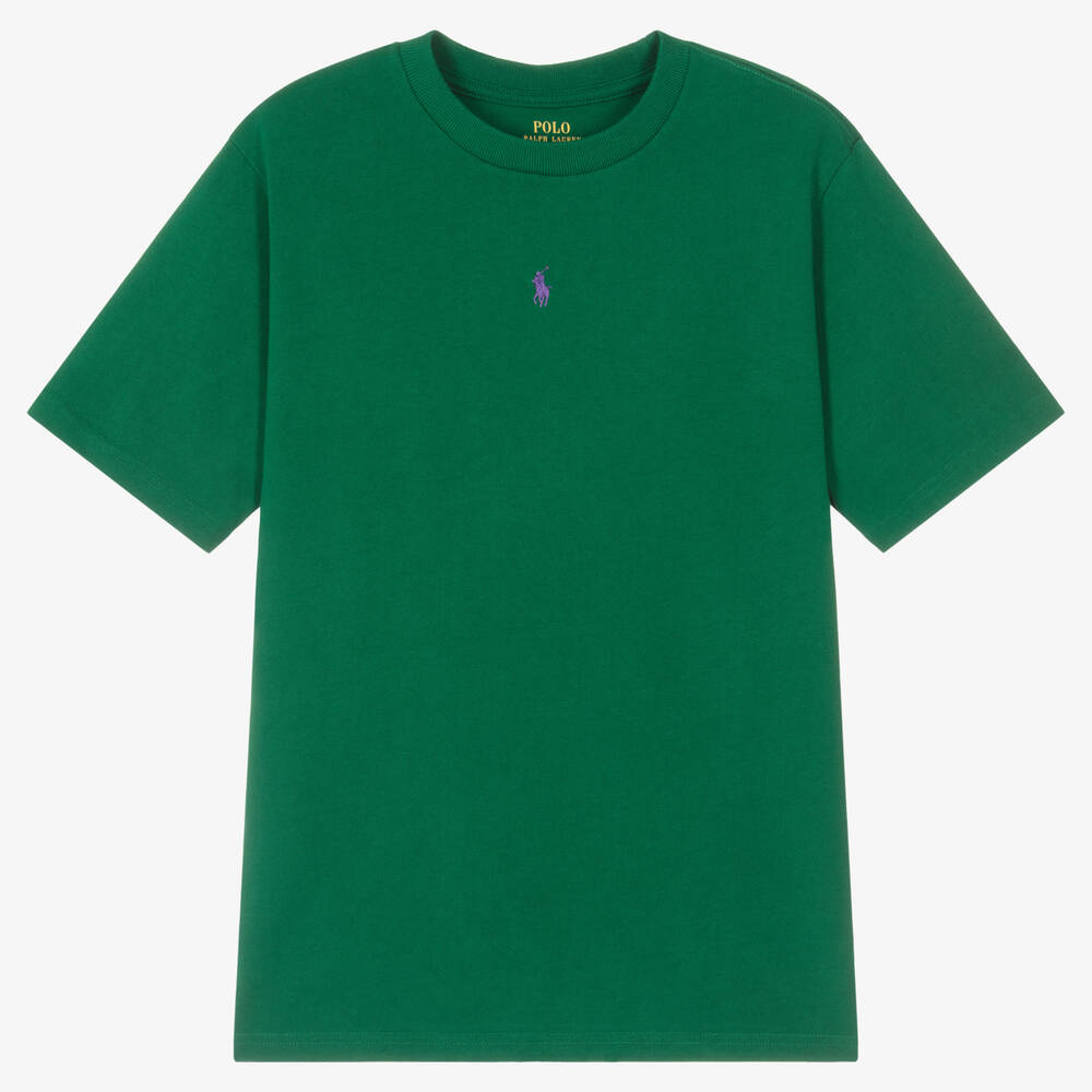 Polo ralph lauren green new arrivals t shirt