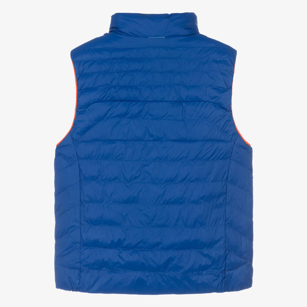 Ralph Lauren-Teen Boys Green Reversible Puffer Gilet | Childrensalon Outlet