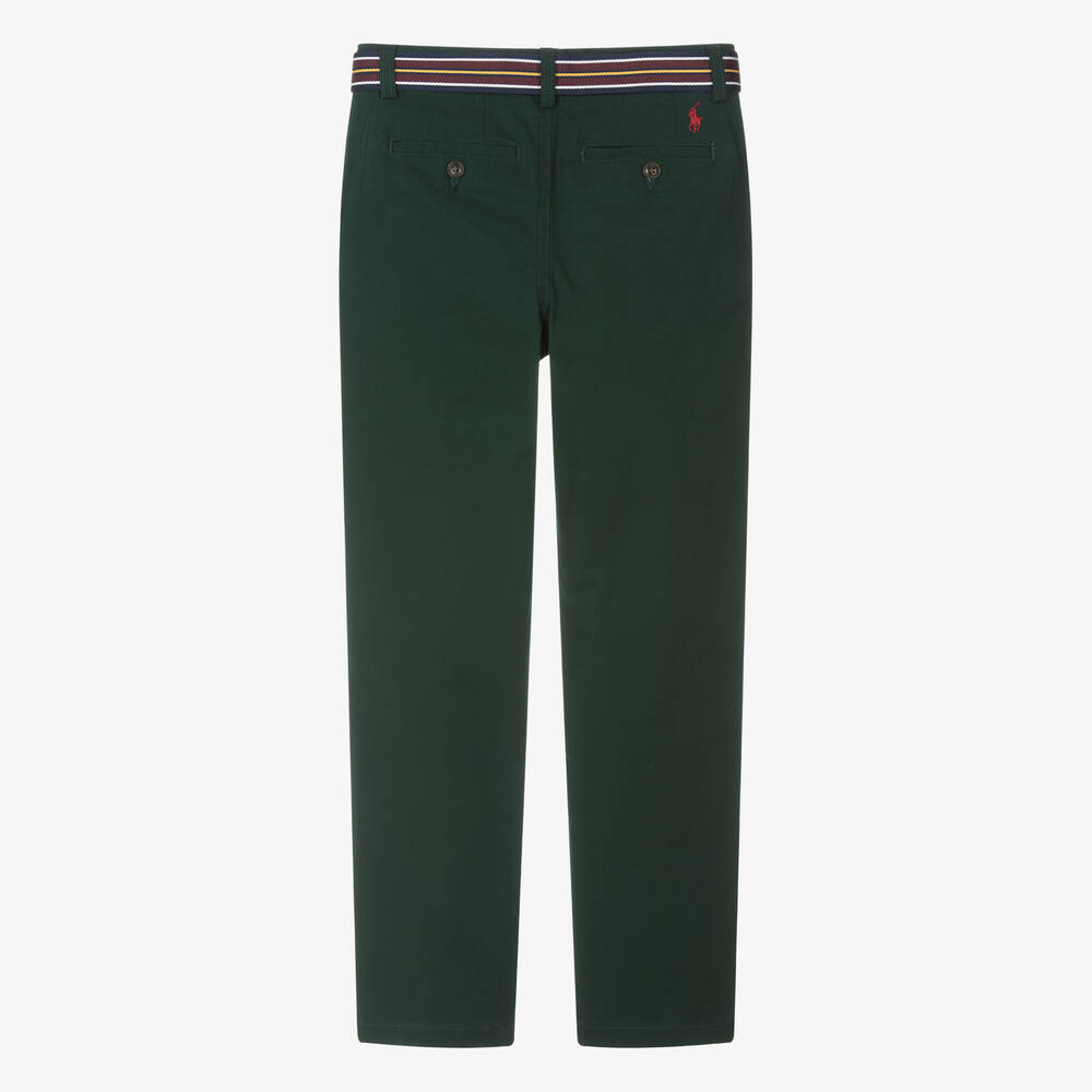 Ralph lauren green trousers best sale