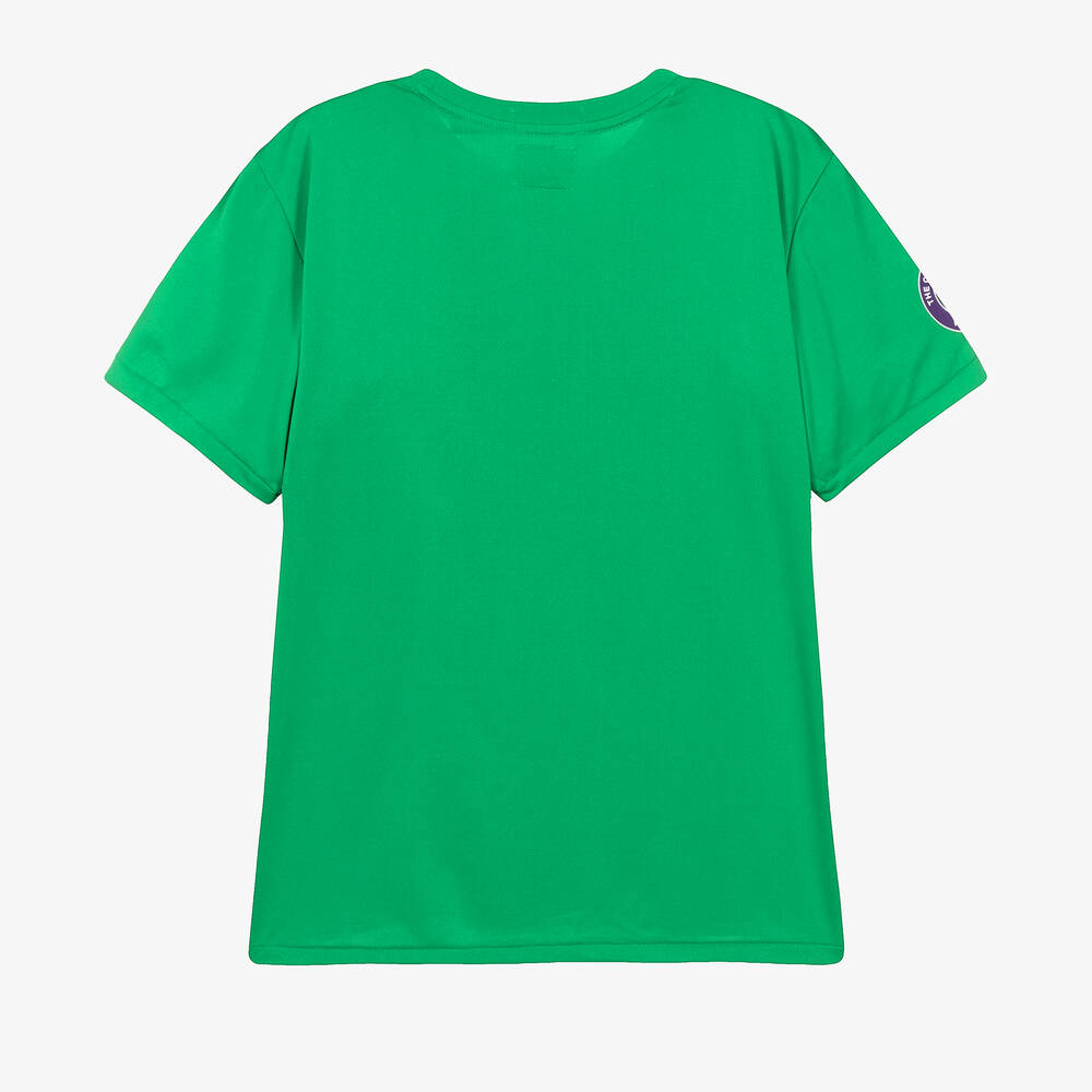 Polo Ralph Lauren-Teen Boys Green Wimbledon Sports T-Shirt | Childrensalon Outlet
