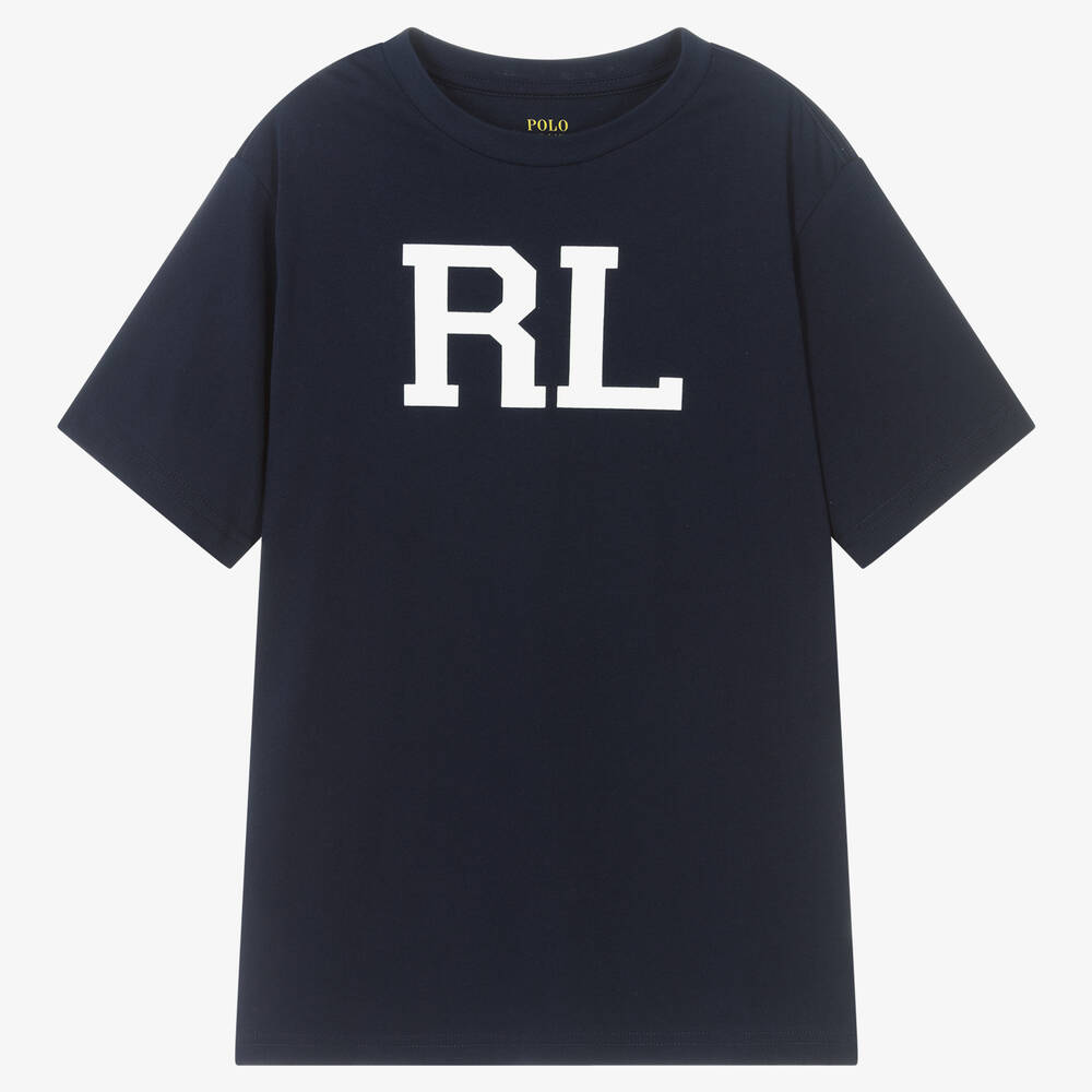 Polo Ralph Lauren - Navyblaues Teen T-Shirt für Jungen | Childrensalon