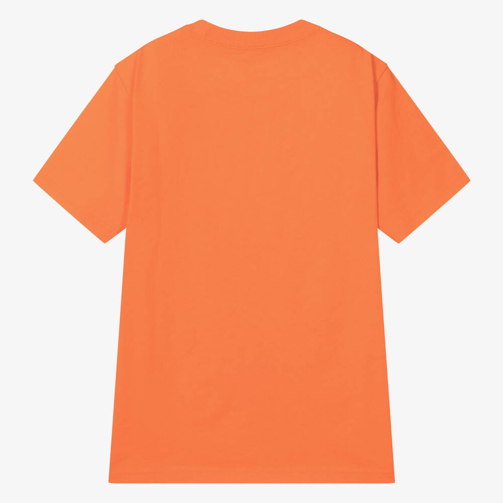 Ralph Lauren-Teen Boys Orange Cotton Pony T-Shirt | Childrensalon Outlet