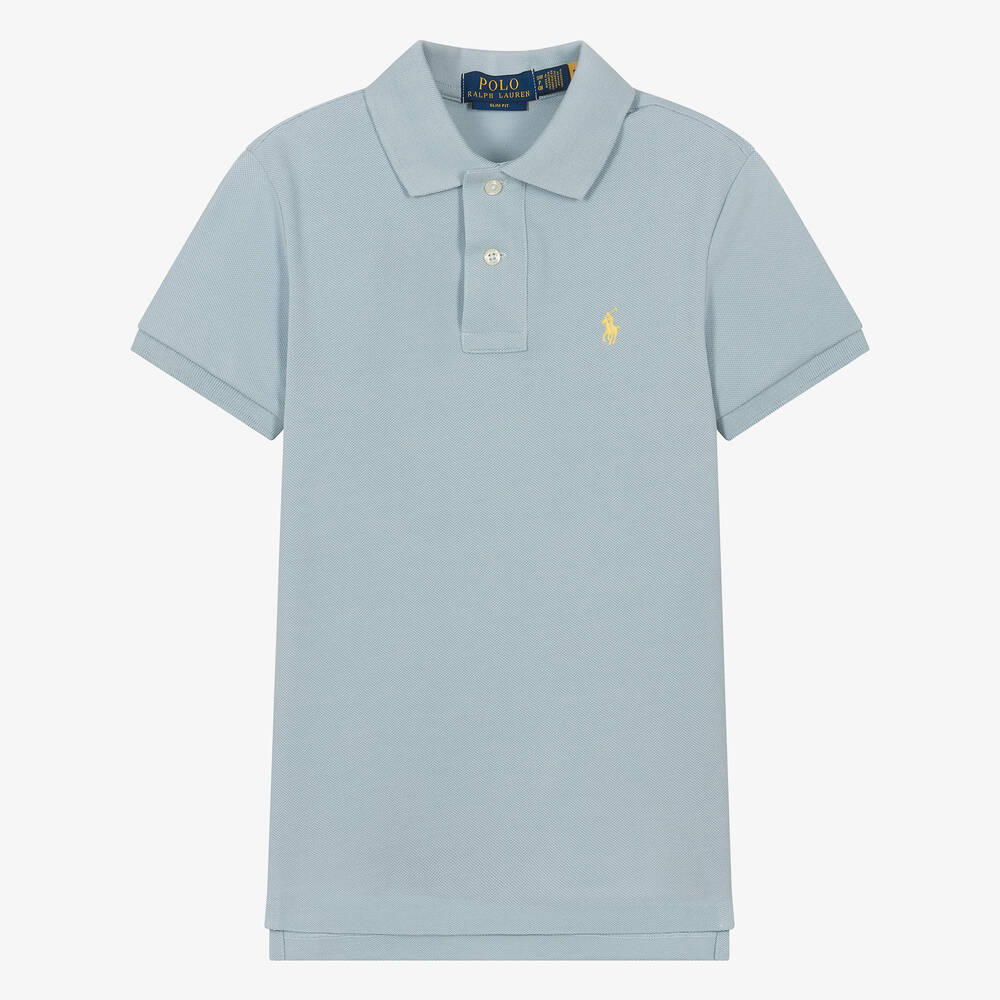 Baby blue ralph lauren polo shirt discount