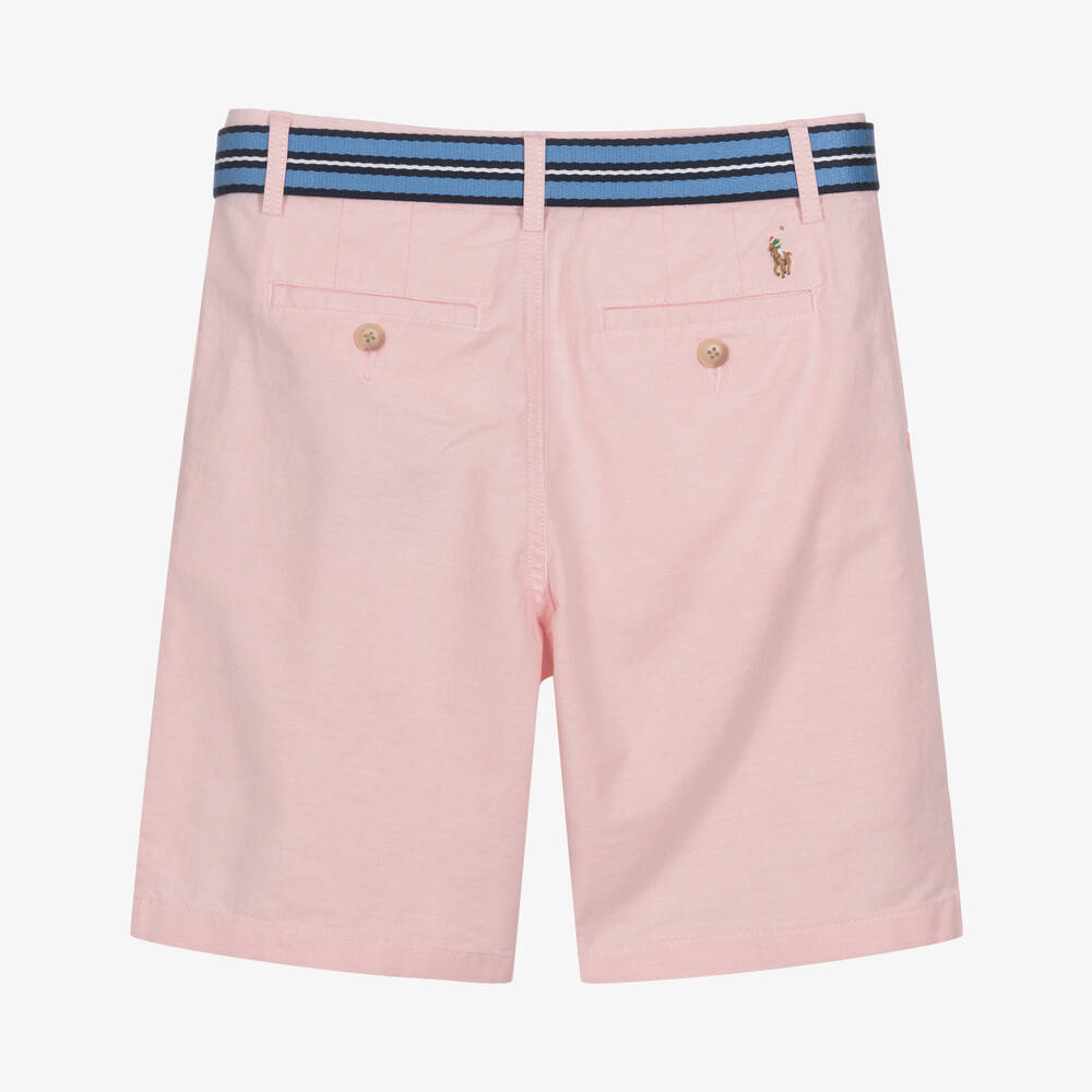 Boys pink store chino shorts